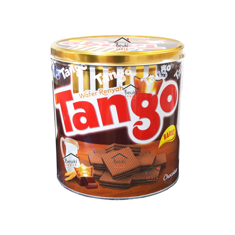 Kaleng Tango Wafer Coklat Renyah Produk Orang Tua Kemasan Kaleng Wafer Coklat Terlaris 330gr Indonesia
