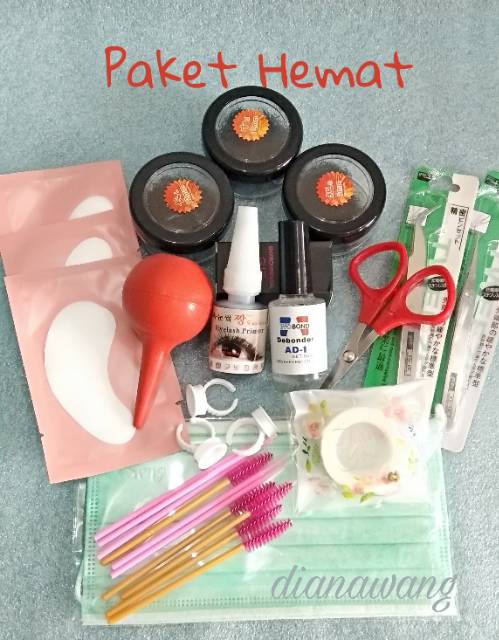 Paket Eyelash Extension/ Bulumata Tanam/  Eyelash Extension