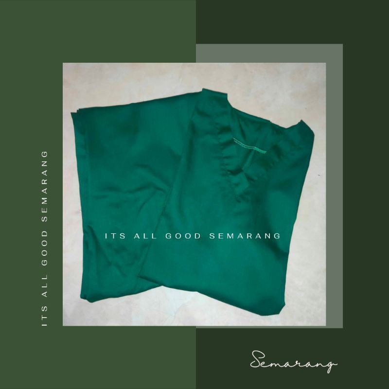 Baju Jaga/Seragam Medis/Scrub Medis/Baju Operasi/Baju Oka (Lengan Pendek) PREMIUM