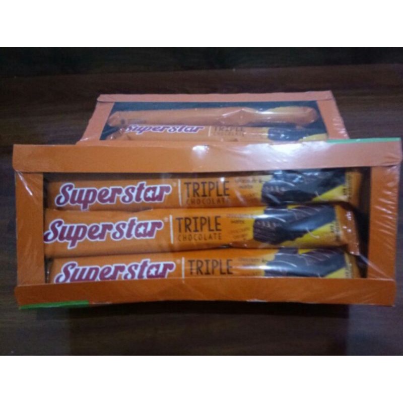 

SUPERSTAR Wafer Triple coklat