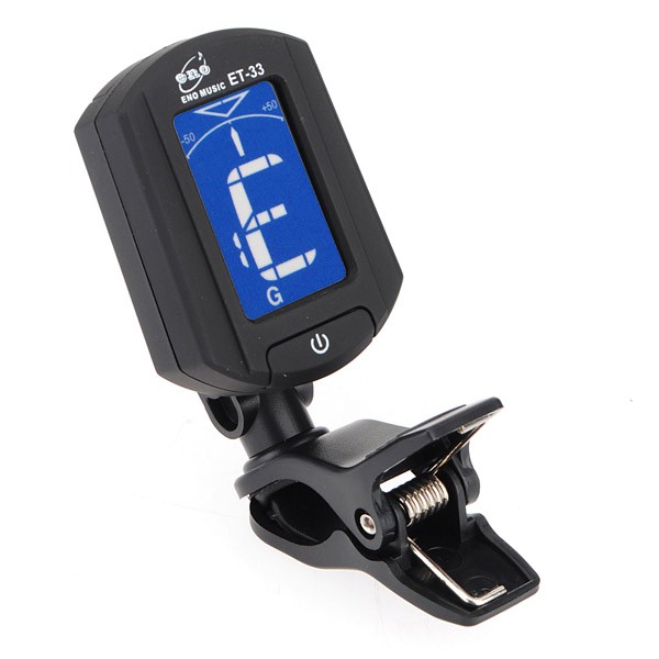 Tuner Guitar Eno ET-33 Clip-on Tuning for Gitar, Bass, Ukulele