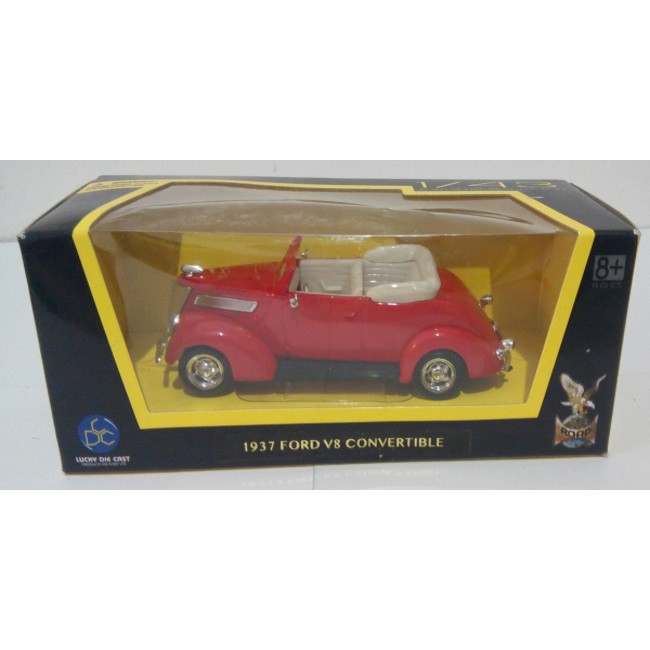Diecast Mobil Lucky Diecast 1/43 Ford V8 Convertible *Road Signature* 1937