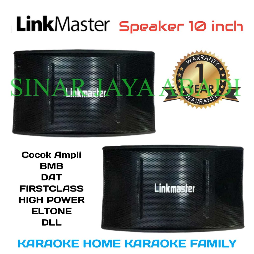 SPEAKER PASIF 10 INCH LINKMASTER PA 106 XC2