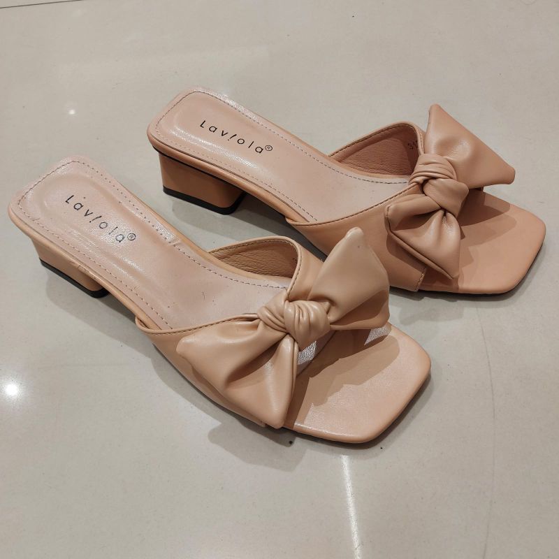 sandal heels wanita laviola