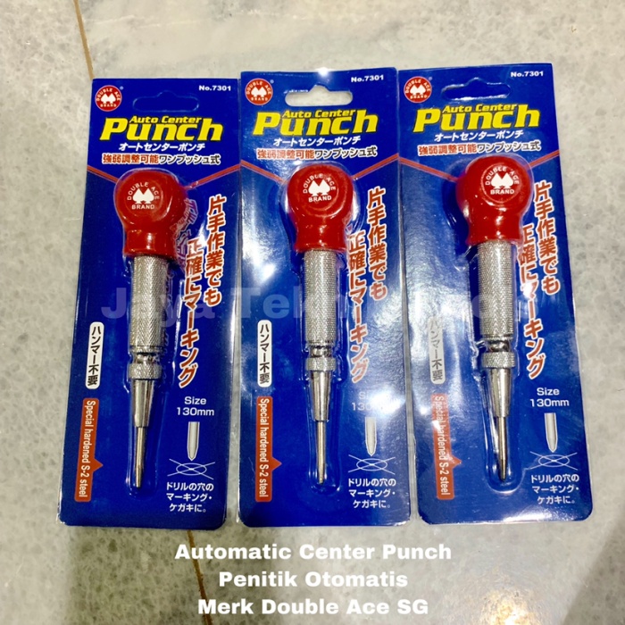 

CODE301 Automatic Center Punch Otomatis Double Ace