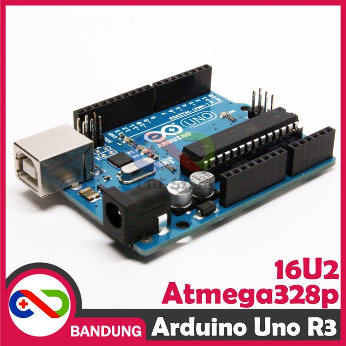 UNO R3 ATMEGA328P DIP ATMEGA 16U2 COMPATIBLE TANPA KABEL ARDUINO