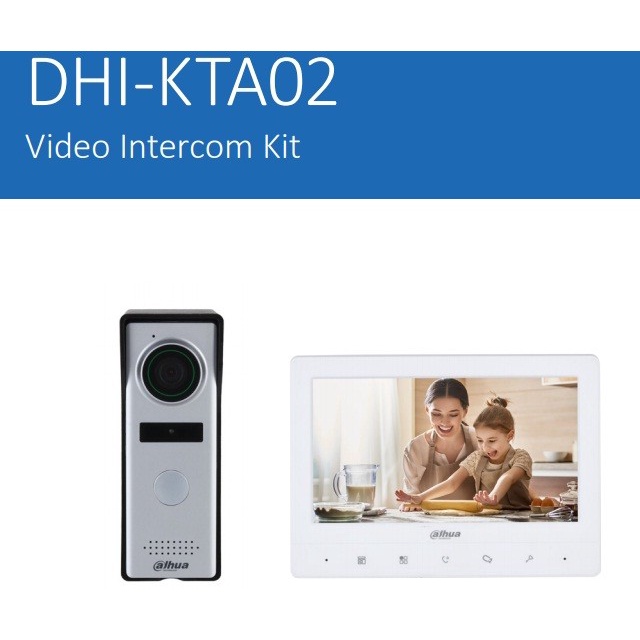 DAHUA VIDEO INTERCOM KIT ANALOG DOORPHONE BELL KTA02 / Kit DHI-KTA02