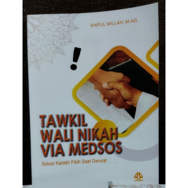 BUKU TAWKIL WALI NIKAH via MEDSOS