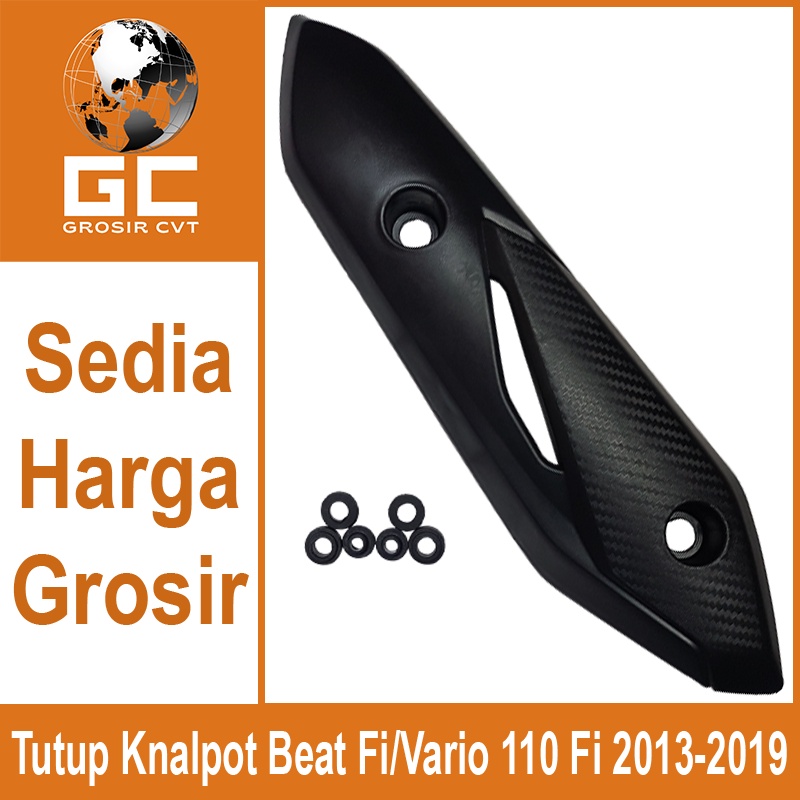 Tutup Cover Tameng Knalpot Honda Beat Vario 110 Fi 2013-2019  Maticking