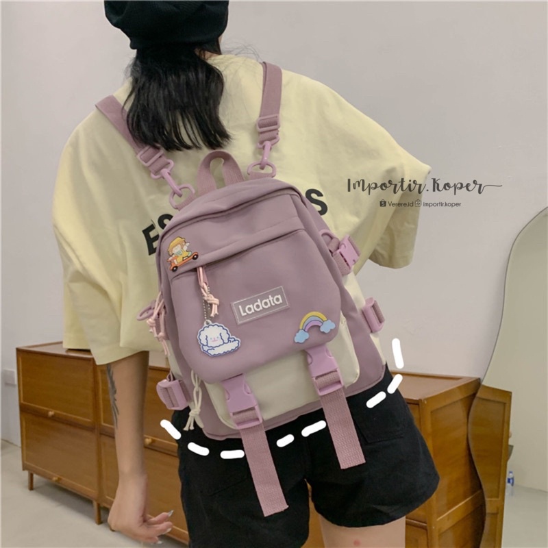 joshee Tas ransel mini kecil Backpack korea mini backpack dewasa Tas paud TK tas sekolah