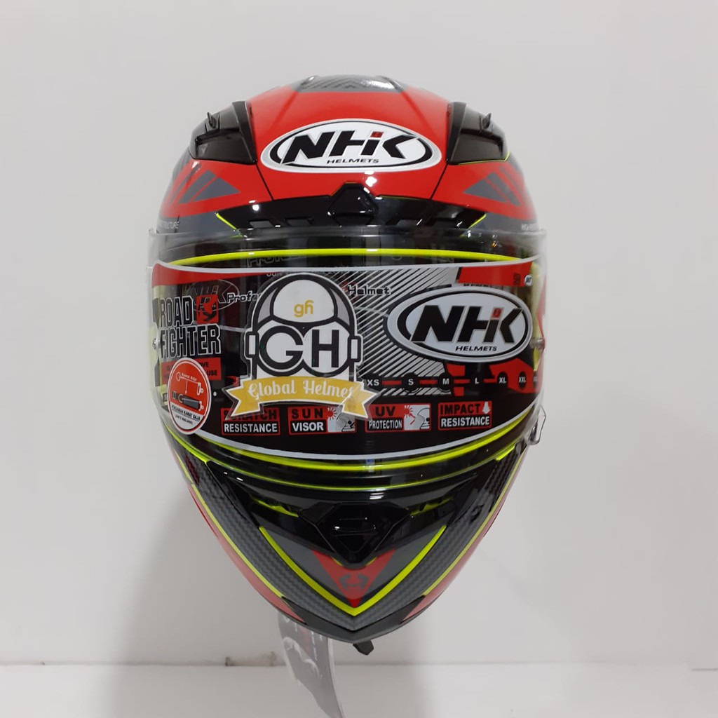 HELM NHK RX9 RACER X NHK RX-9 RACER X NHK RX NINE YELLOW FLO