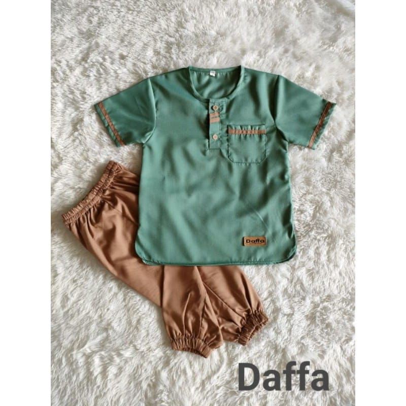 Koko set joger Daffa / koko bayi / koko anak