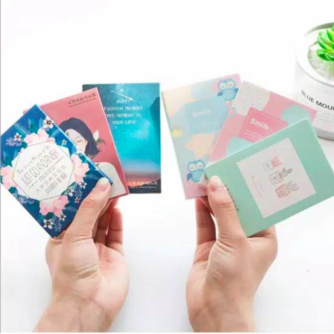 Kertas Linen Tissue Penyerap Minyak Wajah 50Pcs Menyerap Minyak Muka Wajah Berlebihan