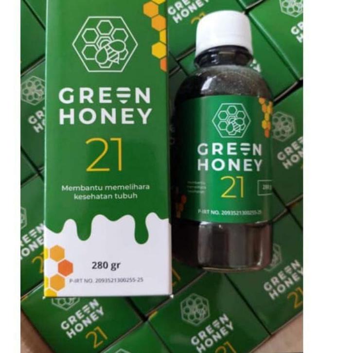 ✮ MADU IJO ASLI GREEN HONEY 21 - MADU IJO ORIGINAL Herbal 21 MADU GREEN MAX HONEY MADU Obat Lambung 