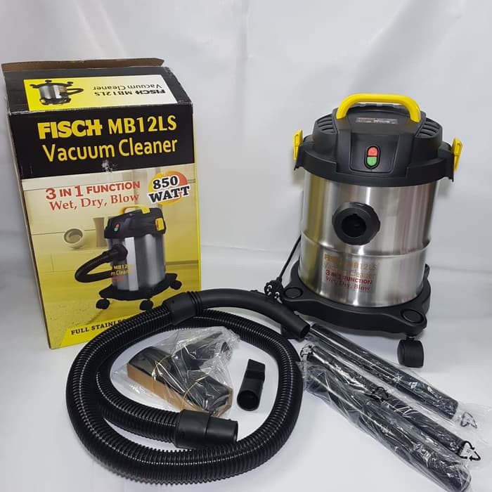 FISCH MB 12 LS Vacuum Cleaner 850 Watt - MB12LS Vacum 3 in 1 850W