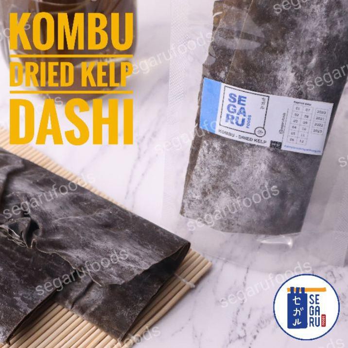 

『 Top Seller 』 wx-26 > Kombu / Konbu / Dried Kelp Dashi / Rumput Laut Kering 50 gr Siap Kirim