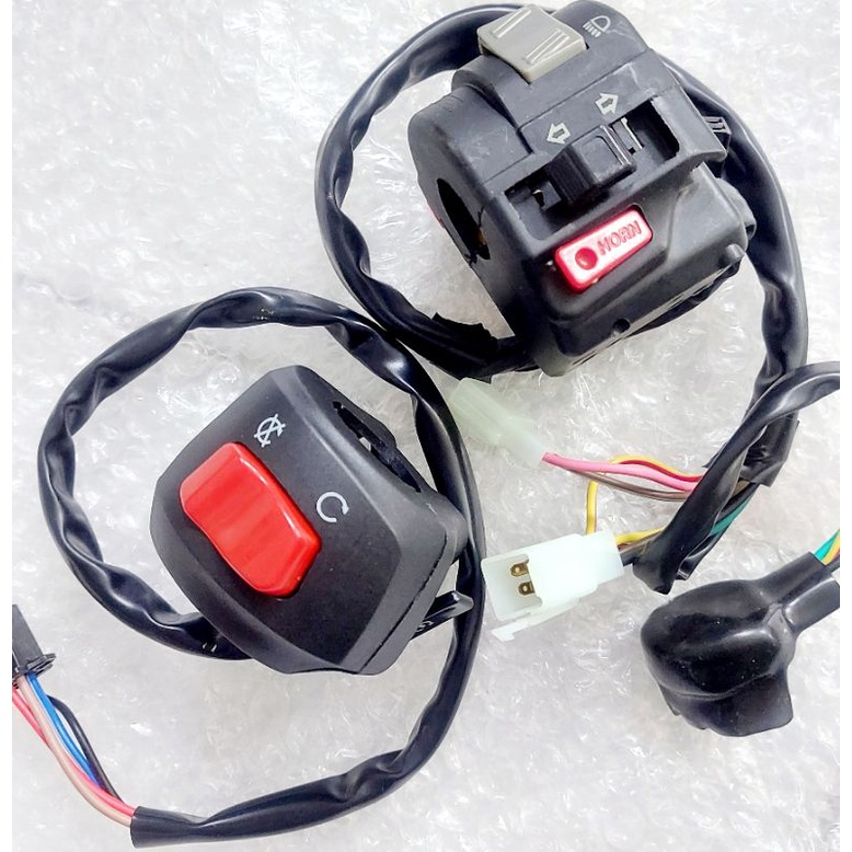 SAKLAR SET HOLDER SET KIRI KANAN LH RH VIXION NEW NVA NVL