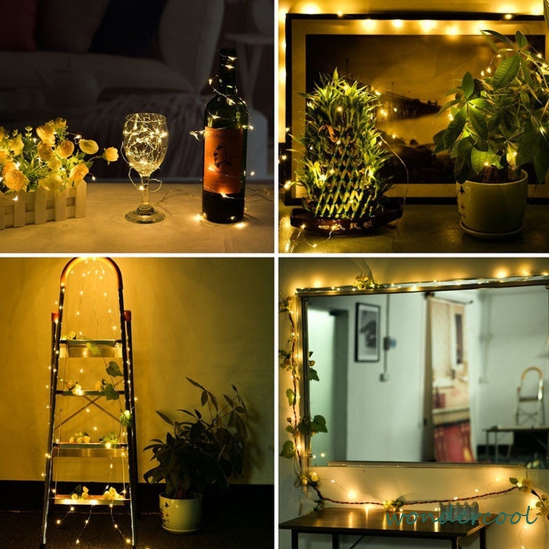 Ins populer LED string lights/lampu dekorasi kamar anak-anak/lampu dekorasi Natal-Won