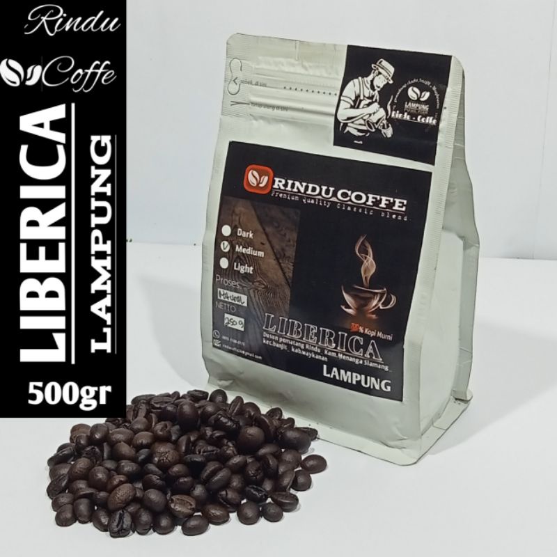 

KOPI LIBERICA Lampung 500g [ biji/bubuk]