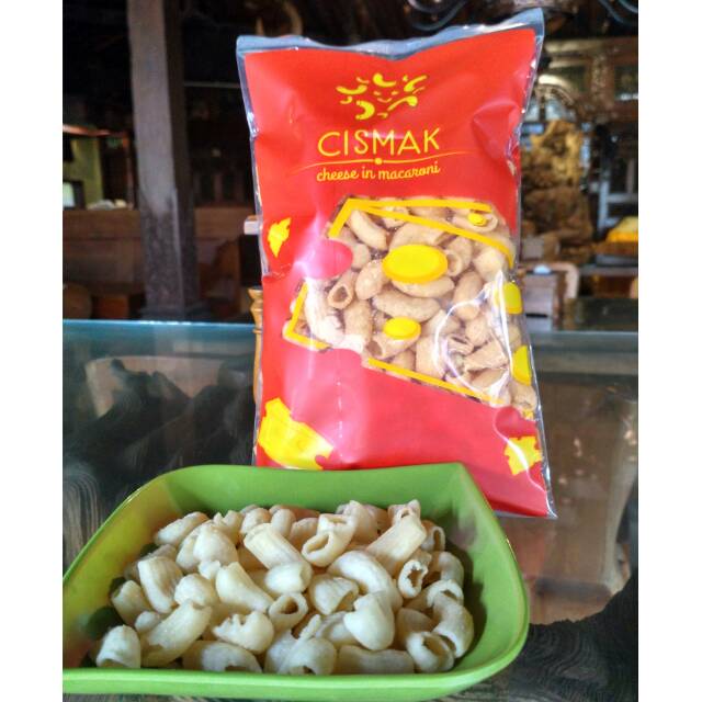 Makaroni Keju pedas Cismak(tdk remuk, packing Buble)