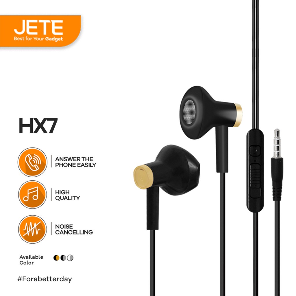 C_   Headset Handsfree HF Jete HX7 with Audio Bass