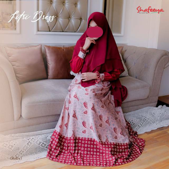 Best seller Gamis + koko Pesta Syari sarimbit couple Hanifah dan Fitri by Shafeeya