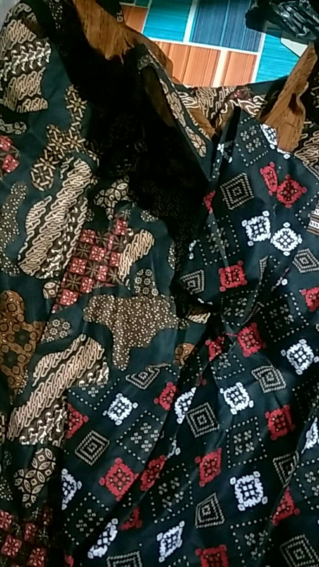 Size M L Xl Xxl Xxxl Bswart Batik Hrb026 Kenongo Hem Pendek Jati