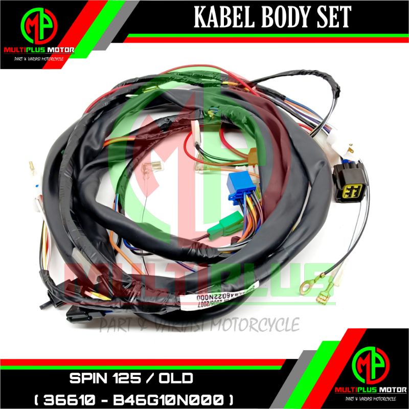 Kabel body Kabel bodi set Kabel bodi motor SPIN 125,SPIN OLD,SPIN 125 2006,SPIN 125 2007