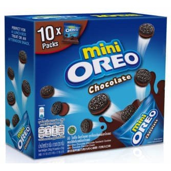 

#HANDCARRY Oreo Mini Sandwich Cookies Chocolate 10sX23g - UFOHCR1336