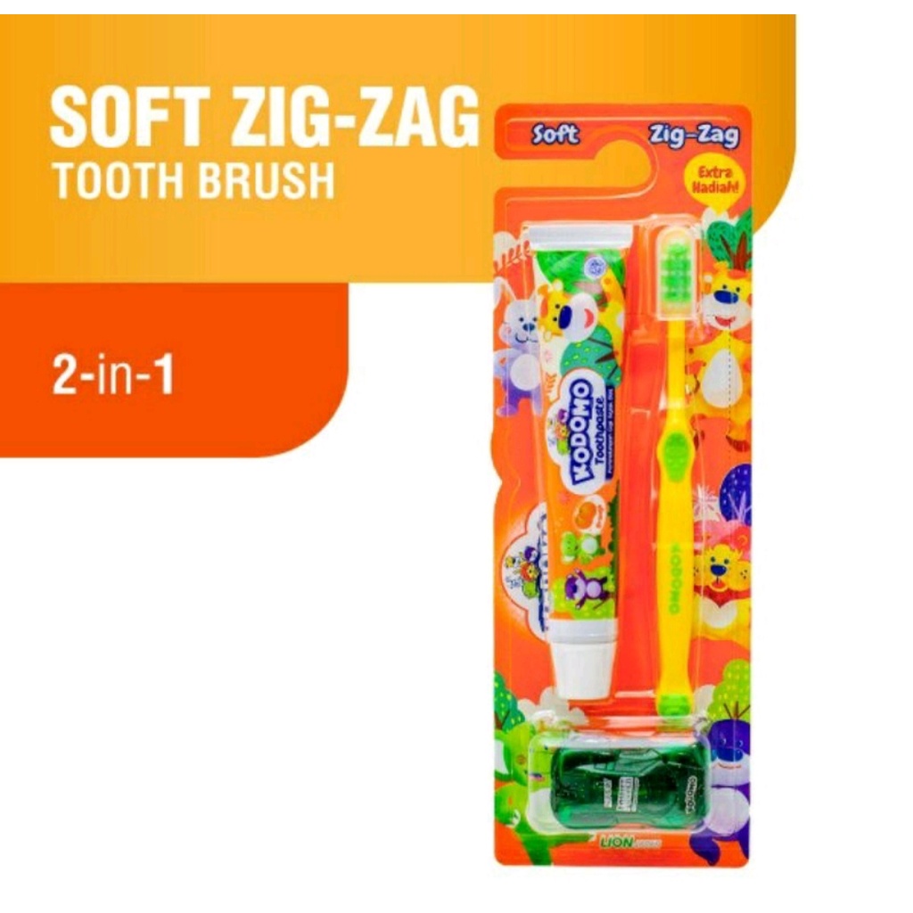 Kodomo 2in1 Odol dan Sikat Gigi Bayi/Anak