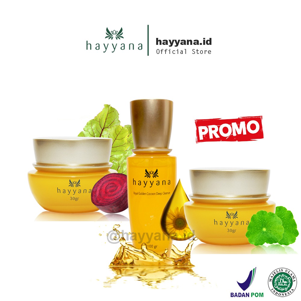 Hayyana Skincare Paket Sensitive Renewal - Kulit Kering dan Sensitif
