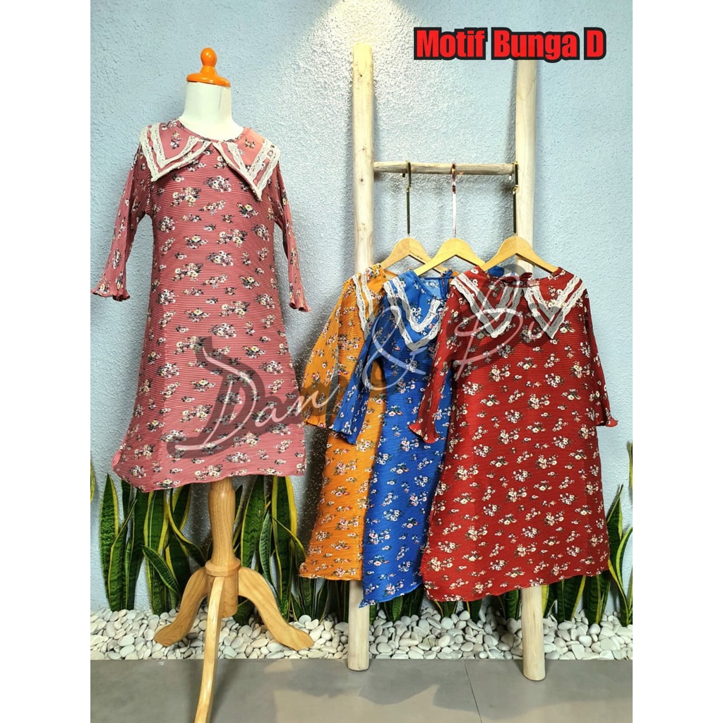 Dress Turun Naik Anak/ Dress Naik Turun Anak Viral/ Dress Turun Naik Anak Motif