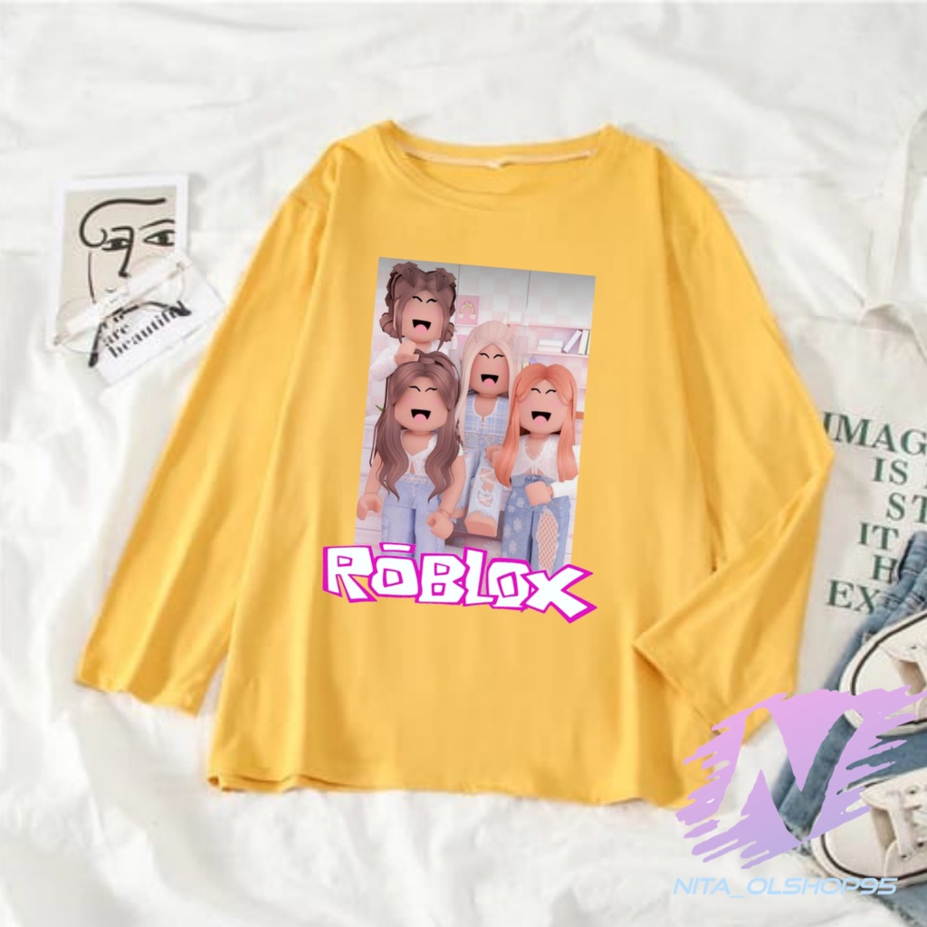 KAOS ROBLOX TERBARU kaos anak lengan panjang roblox terbaru