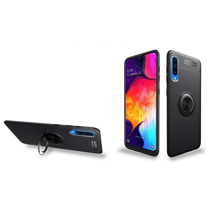 Casing Autofocus Ring Magnetic Case Samsung Galaxy A70