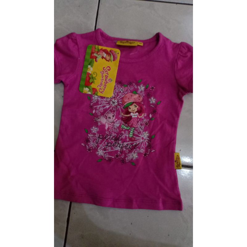 Baju anak Strawberry Short Cake