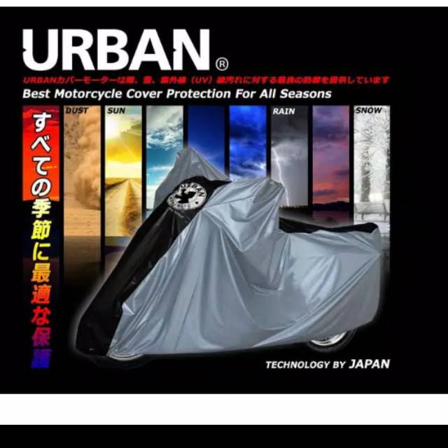 Cover Motor Urban JUMBO Nmax, Ninja, Aerox, PCX / Sarung Motor URBAN Waterproof SPECIAL EDITION