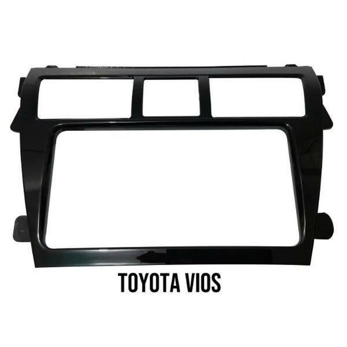 Frame list head unit tv vios 2008 - 2012 double din perkakas