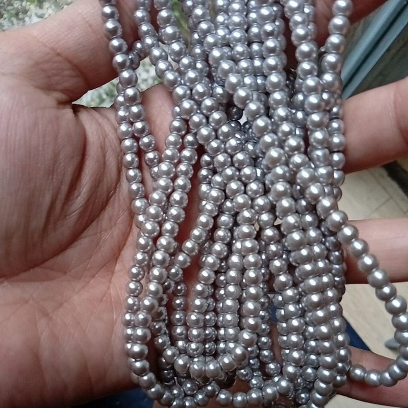 Mutiara Sintetis Berat ukuran 4mm