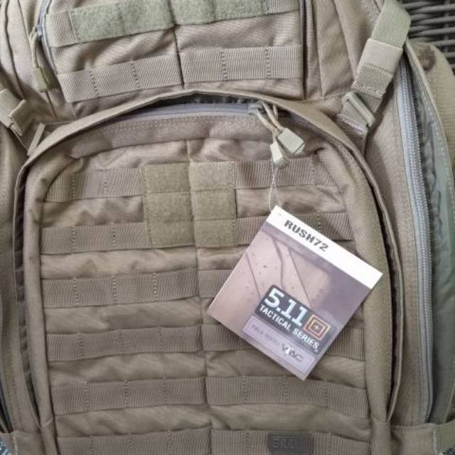 tas ransel backpack Tactical 5.11 Rush 72 Sandstone