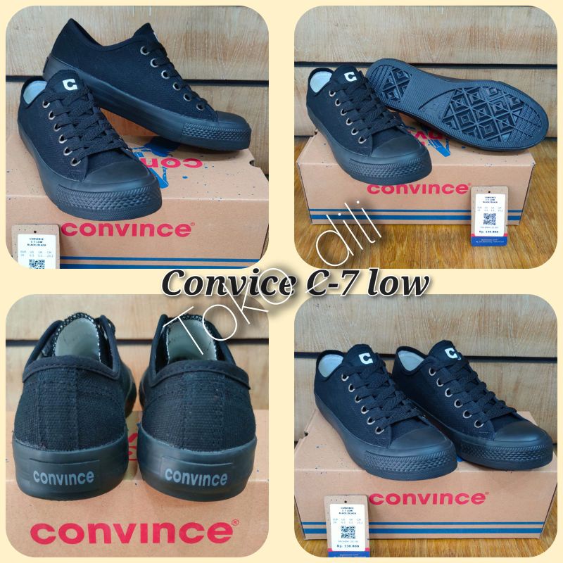 SEPATU °CONVINCE° BAHAN BERKUALITAS IMPORT.size: 37/43