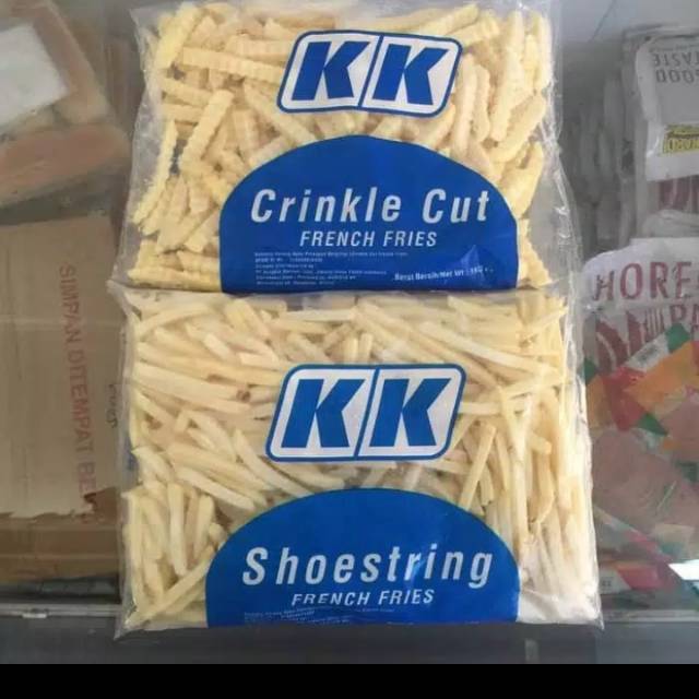 

Kentang kk Shoestring French fries 1kg