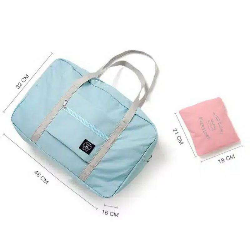 TAS TRAVEL BESAR LIPAT  / TAS HAND CARRY / FOLDABLE TRAVEL BAG