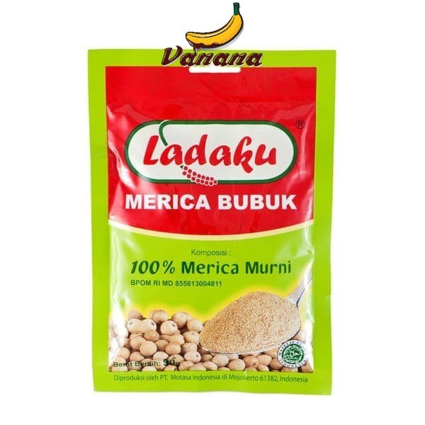 

Ladaku Merica Bubuk 100% murni -Grosir Termurah Per renceng isi 12s