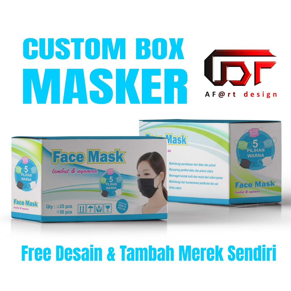 desain dus masker