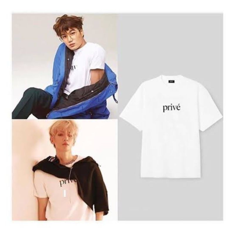 Kaos T-Shirt EXO Baekhyun Prive