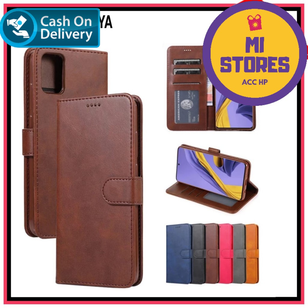 Case Samsung A51 Wallet Leather Flip Cover
