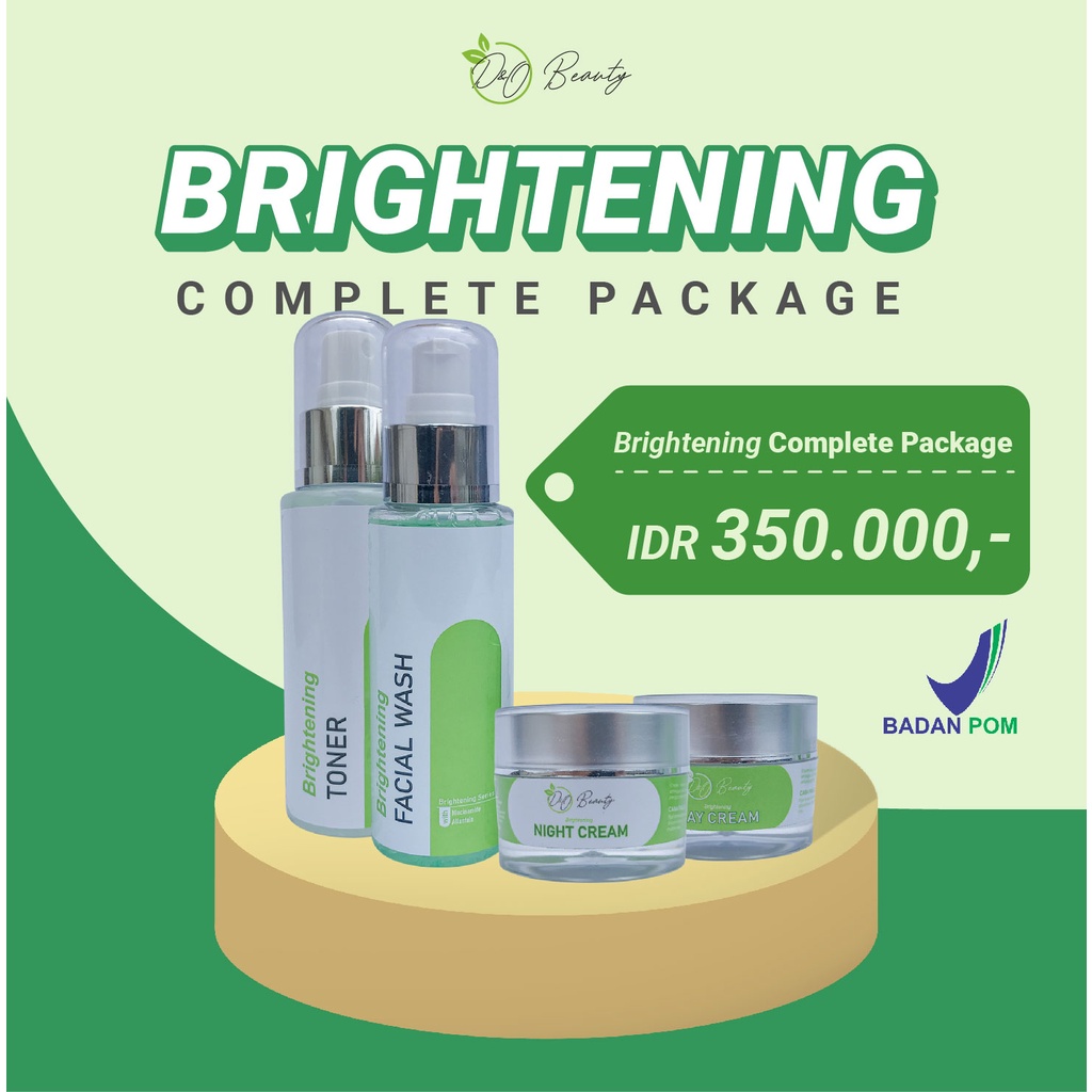 Skincare Premium DNOBeauty  Serum dan Paket brightening