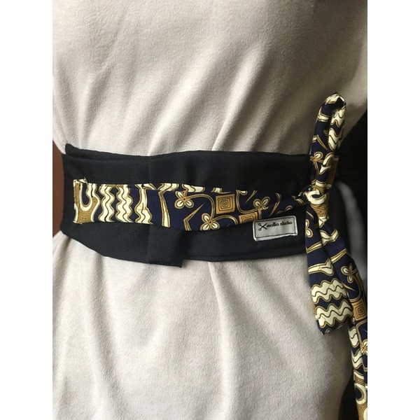 obi belt batik m15