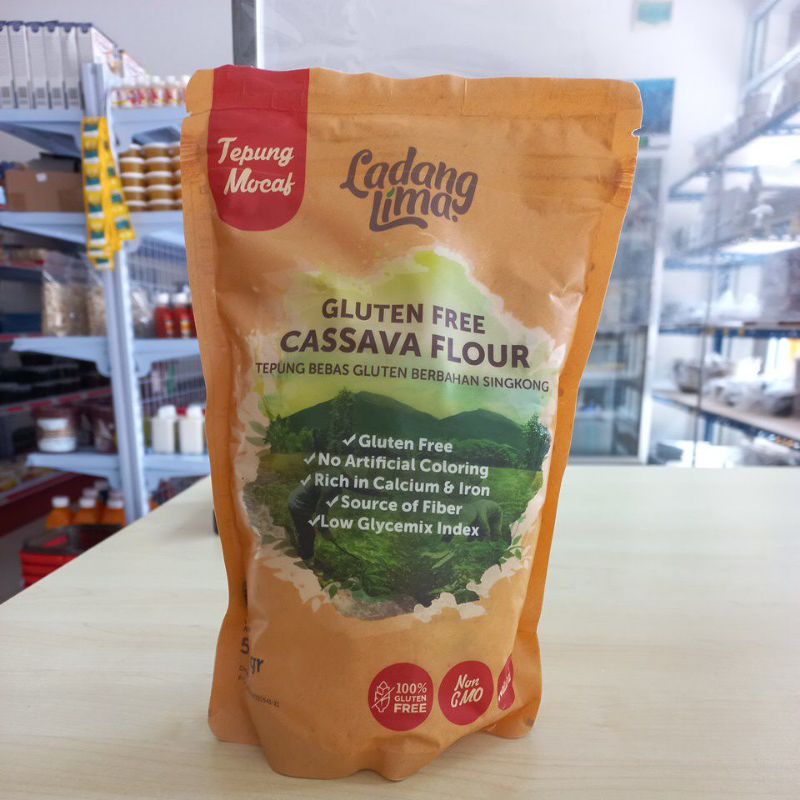

Tepung ladang lima gluten free 500 g