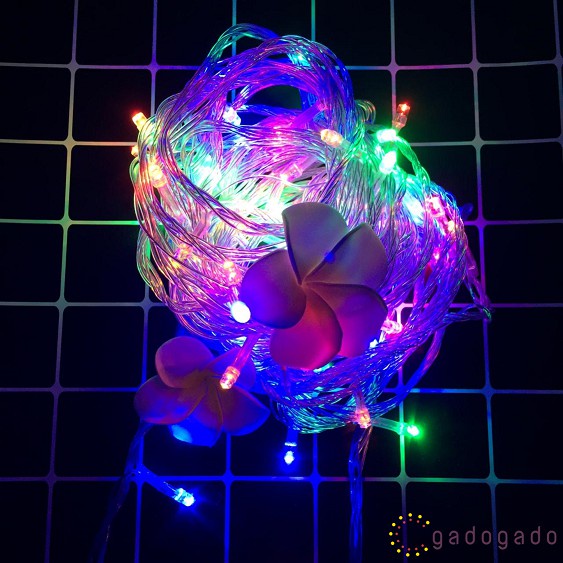DODORY Lampu Tumblr Xeron 10M Packing OPP Lampu Natal Lampu Led Lampu Hias Dekorasi Lampu Hari Raya Lebaran